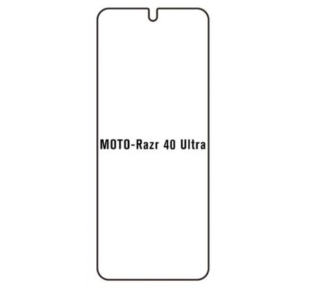 Hydrogel - matná ochranná fólia - Motorola Razr 40 Ultra 