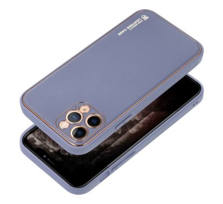 LEATHER Case  Xiaomi Redmi Note 12 Pro 5G modrý