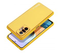 LEATHER Case  Xiaomi Redmi Note 12 Pro 5G žltý