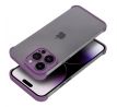Bumper s ochranou zadnej kamery pre  iPhone 14  fialový