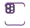 Bumper s ochranou zadnej kamery pre  iPhone 12 Pro  fialový