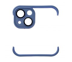 Bumper s ochranou zadnej kamery pre iPhone 13 modrý