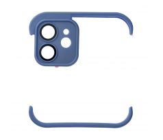 Bumper s ochranou kamery pre  iPhone 12 modrý