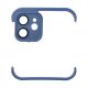 Bumper s ochranou kamery pre  iPhone 12 modrý