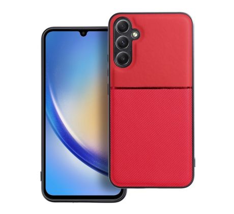 NOBLE Case  Samsung Galaxy A34 5G červený