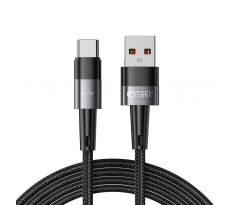 KÁBEL TECH-PROTECT ULTRABOOST TYPE-C CABLE 66W/6A 200CM GREY