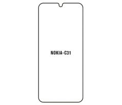 Hydrogel - ochranná fólia - Nokia C31 (case friendly)  