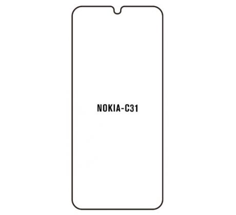 Hydrogel - matná ochranná fólia - Nokia C31