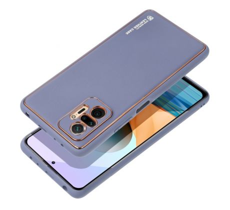 LEATHER Case  Xiaomi Redmi Note 12 4G modrý
