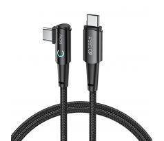 KÁBEL TECH-PROTECT ULTRABOOST ”L” TYPE-C CABLE 60W/6A 100CM GREY
