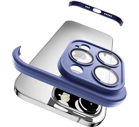 Bumper s ochranou kamery pre iPhone 13 Pro modrý
