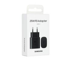 EP-TA800EBE Samsung USB-C 25W cestovná nabíjačka Black