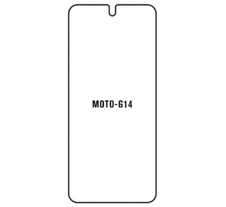 UV Hydrogel s UV lampou - ochranná fólia - Motorola Moto G14