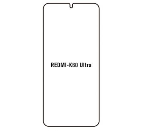 Hydrogel - matná ochranná fólia - Xiaomi Redmi K60 Ultra