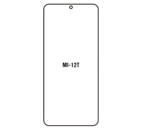 Hydrogel - ochranná fólia - Xiaomi 12T (case friendly)