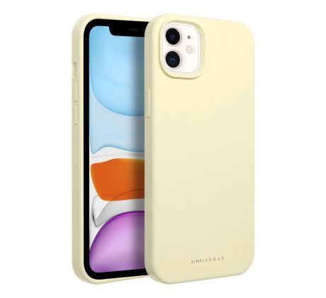 Roar Cloud-Skin Case -  iPhone 11 Light žltý