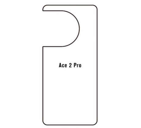 Hydrogel - matná zadná ochranná fólia - OnePlus Ace 2 Pro 