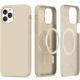 KRYT TECH-PROTECT SILICONE MAGSAFE iPhone iPhone 12 / 12 Pro BEIGE