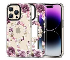 KRYT TECH-PROTECT MAGMOOD MAGSAFE iPhone 15 Pro ROSE FLORAL