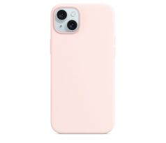 iPhone 15 Plus Silicone Case s MagSafe - Light Pink design (ružový)