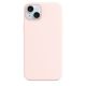 iPhone 15 Plus Silicone Case s MagSafe - Light Pink design (ružový)
