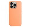 iPhone 15 Pro Silicone Case s MagSafe - Orange Sorbet design (oranžový)