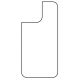 Hydrogel - matná zadná ochranná fólia - iPhone 14 Pro