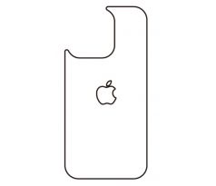 Hydrogel - matná zadná ochranná fólia - iPhone 15 Pro Max 