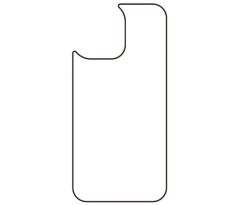 Hydrogel - matná zadná ochranná fólia - iPhone 15 Pro Max