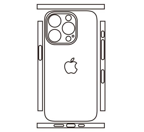 Hydrogel - zadná ochranná fólia - iPhone 15 Pro