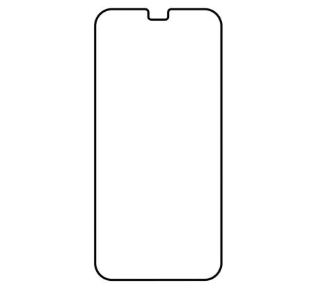 Hydrogel - ochranná fólia - iPhone 12 Pro - typ výrezu 3