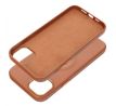 Roar Kožený kryt Mag Case -  iPhone 14 Plus Brown