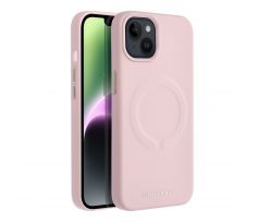 Roar Kožený kryt Mag Case -  iPhone 14 Plus    ružový purpurový