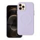 Roar Kožený kryt Mag Case -  iPhone 12 Pro fialový