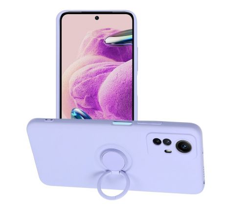SILICONE RING Case  Xiaomi Redmi Note 12S fialový