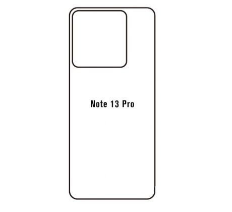 Hydrogel - zadná ochranná fólia - Xiaomi Redmi Note 13 Pro 5G
