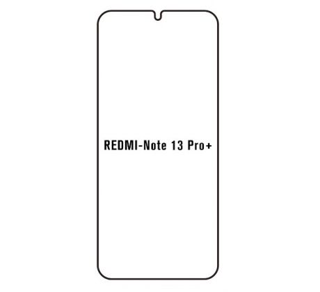 Hydrogel - ochranná fólia - Xiaomi Redmi Note 13 Pro+ 5G (case friendly)  