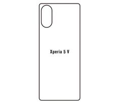 Hydrogel - matná zadná ochranná fólia - Sony Xperia 5 V