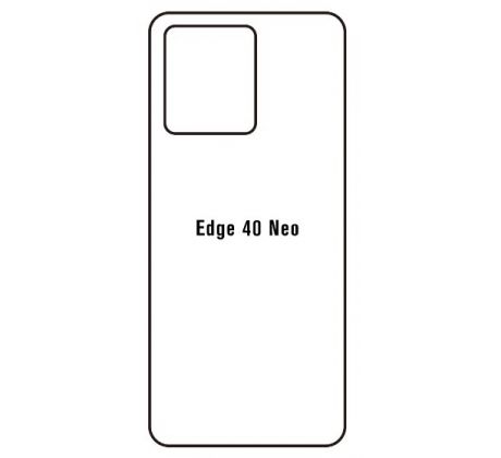 Hydrogel - zadná ochranná fólia - Motorola Edge 40 Neo