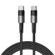 KÁBEL TECH-PROTECT ULTRABOOST TYPE-C CABLE PD100W/5A 200CM GREY