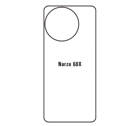 Hydrogel - matná zadná ochranná fólia - Realme Narzo 60X