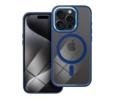Color Edge Mag Cover  s MagSafe  iPhone 15 Pro  tmavomodrý modrý