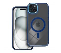 Color Edge Mag Cover  s MagSafe  iPhone 15 Plus  tmavomodrý modrý