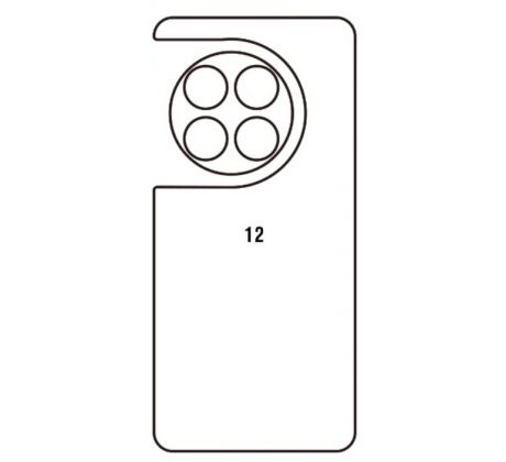 Hydrogel - zadná ochranná fólia - OnePlus 12