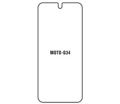 Hydrogel - ochranná fólia - Motorola Moto G34 (case friendly)  