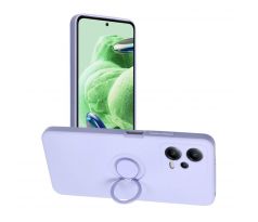 SILICONE RING Case  Xiaomi Redmi Note 12 5G fialový
