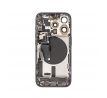 Apple iPhone 15 Pro Max - Zadný housing s predinštalovanými dielmi (White Titanium)