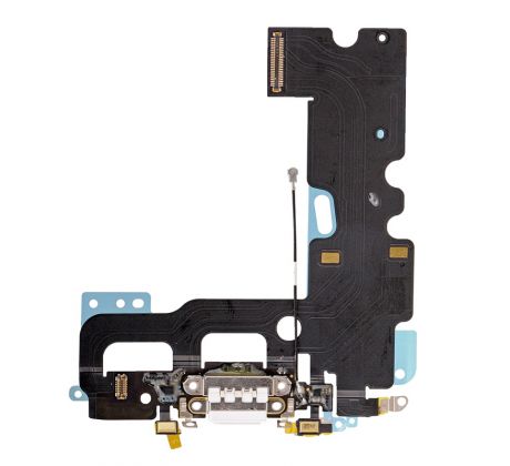iPhone 7 Plus - Svetlošedý nabíjací konektor + flex kábel s mikrofónom