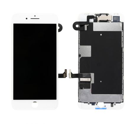 Biely LCD displej iPhone 8 Plus s prednou kamerou + proximity senzor OEM (bez home button)