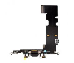 iPhone 8 Plus - dokovací nabíjací flex s mikrofónom - čierny